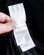 “Rick Owens” lamb leather classic biker jacket with high funnel