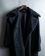 "Y's for living" Alpaca big collar airy coat