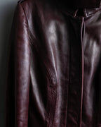 “GUCCI” Beautiful genuine sheep leather jacket