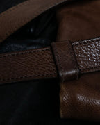 "PRADA" Real leather wrapped bag