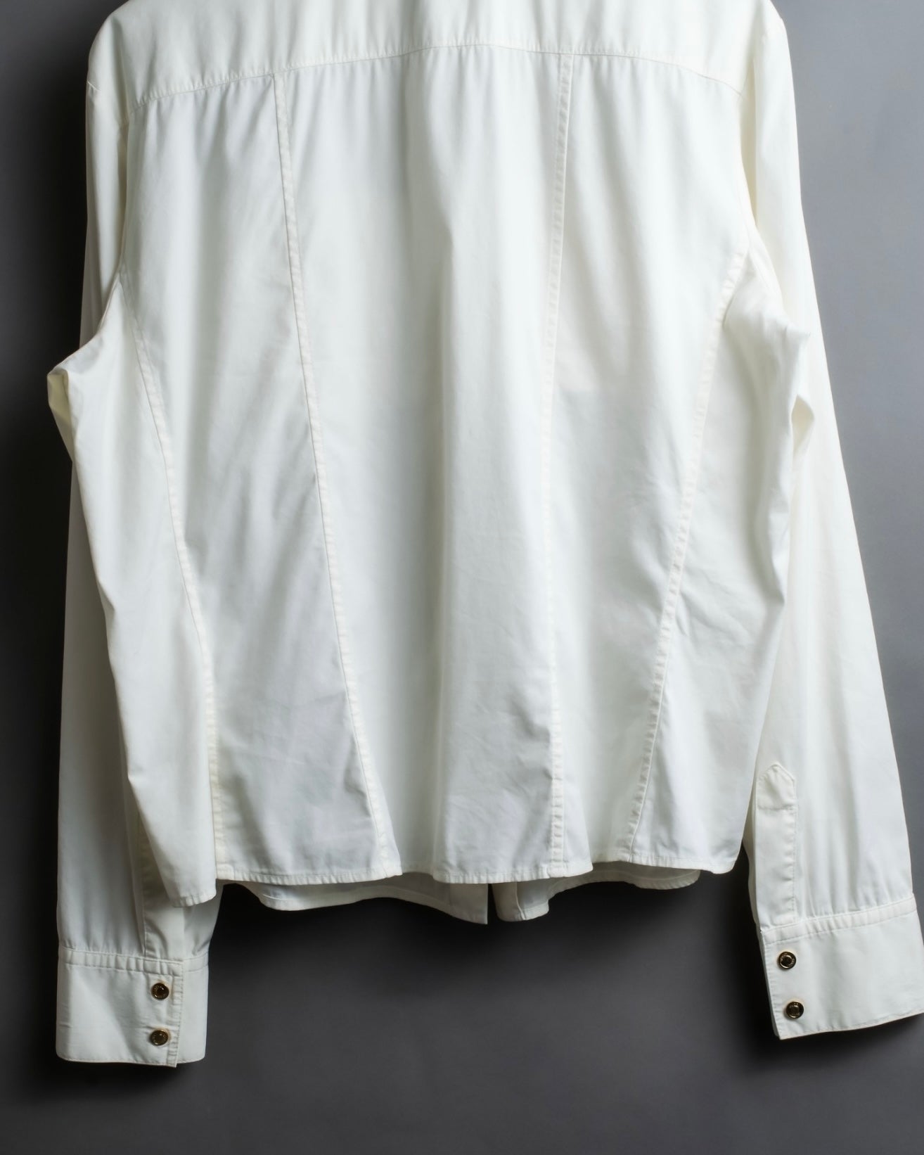 "GUCCI" zip pocket designed gold buttons shirt