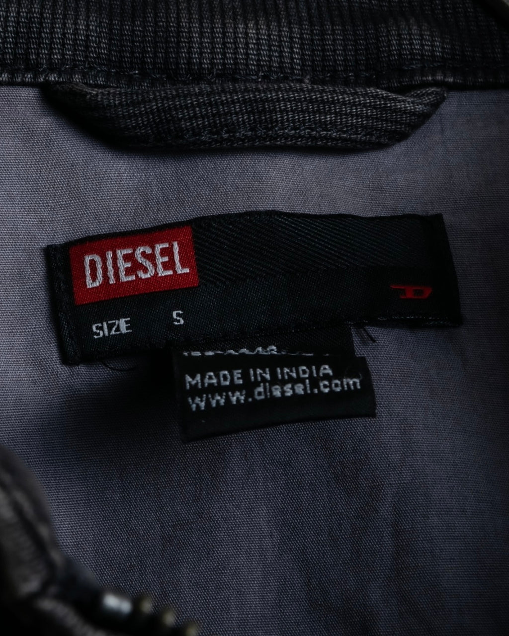 "DIESEL" Double zip gimmick jacket