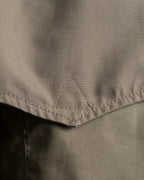 "SEEALL" patchwork designed maxi trench coat