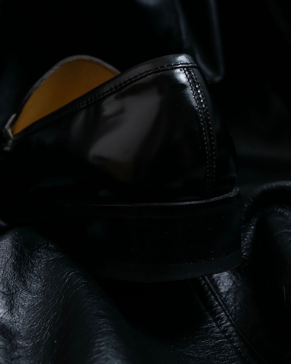 “GUCCI” square toe silver horsebit loafer