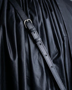 "BALENCIAGA" Haracofur leather shoulder bag