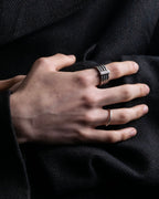 “GUCCI” silver 925 quadruple ring