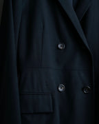 "JIL SANDER" double-breasted lightweight wool jacket