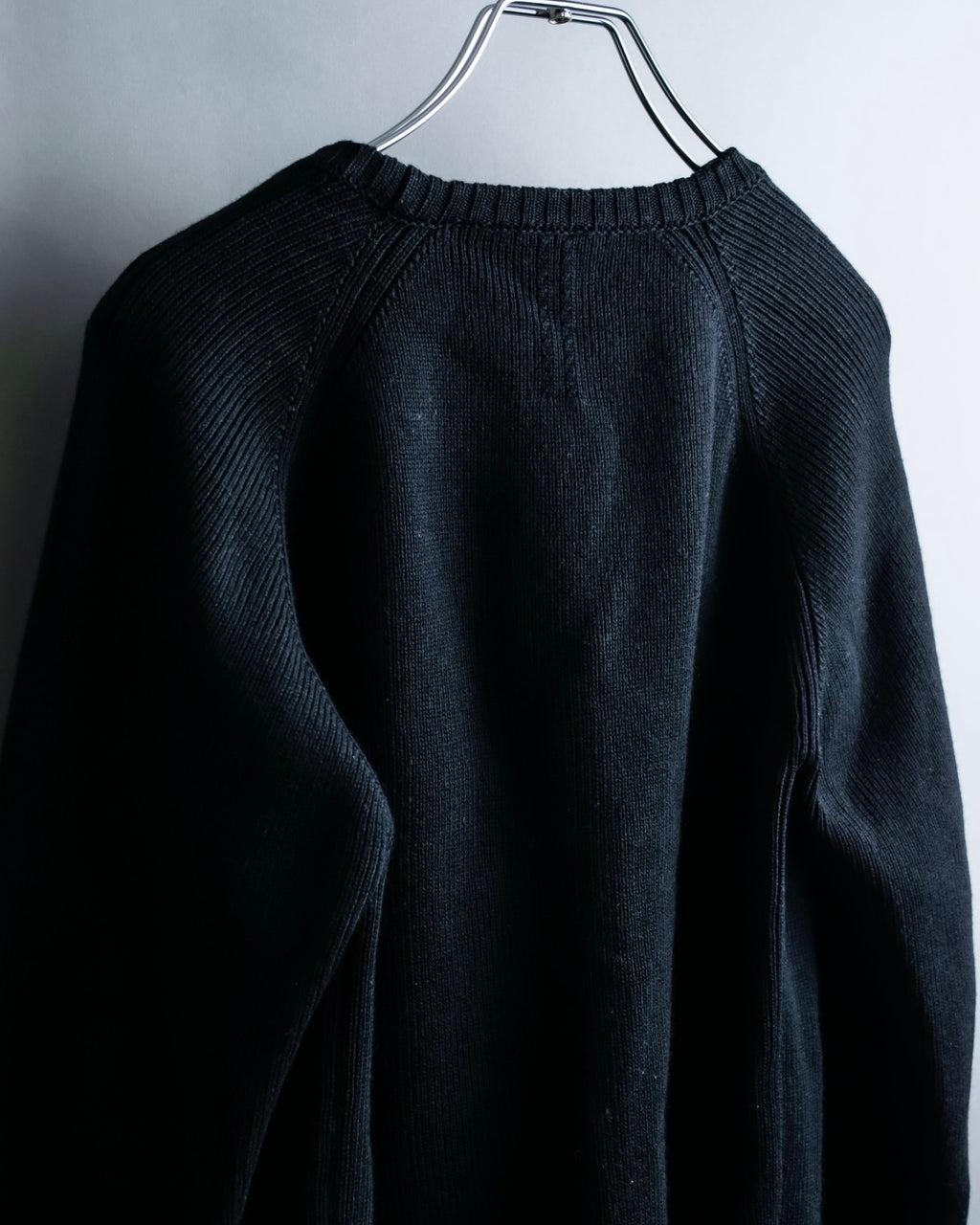 "SAINT LAURENT PARIS" 2014AW studded design knit sweater