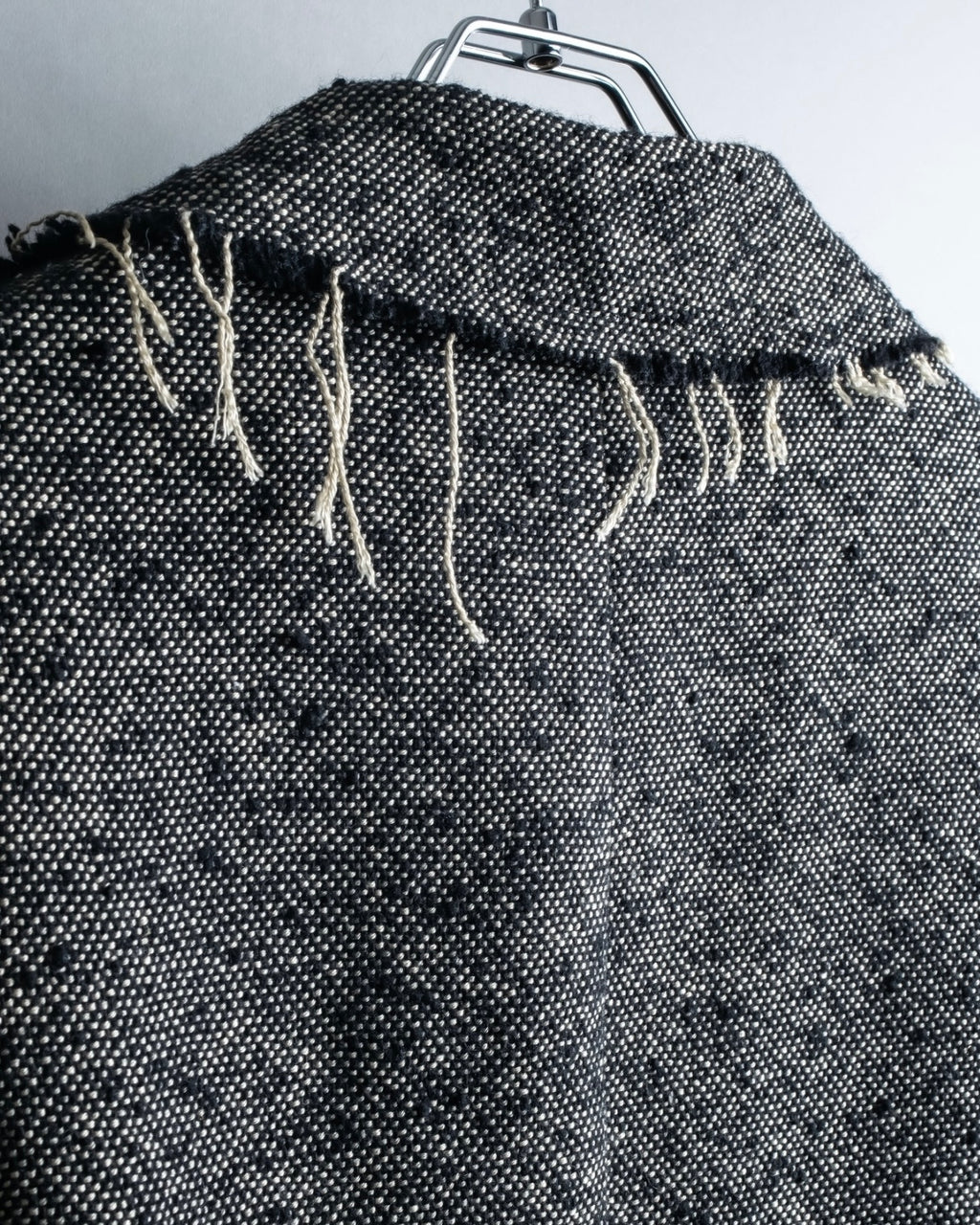 "Yohji Yamamoto +NOIR" Frill smoking jacket