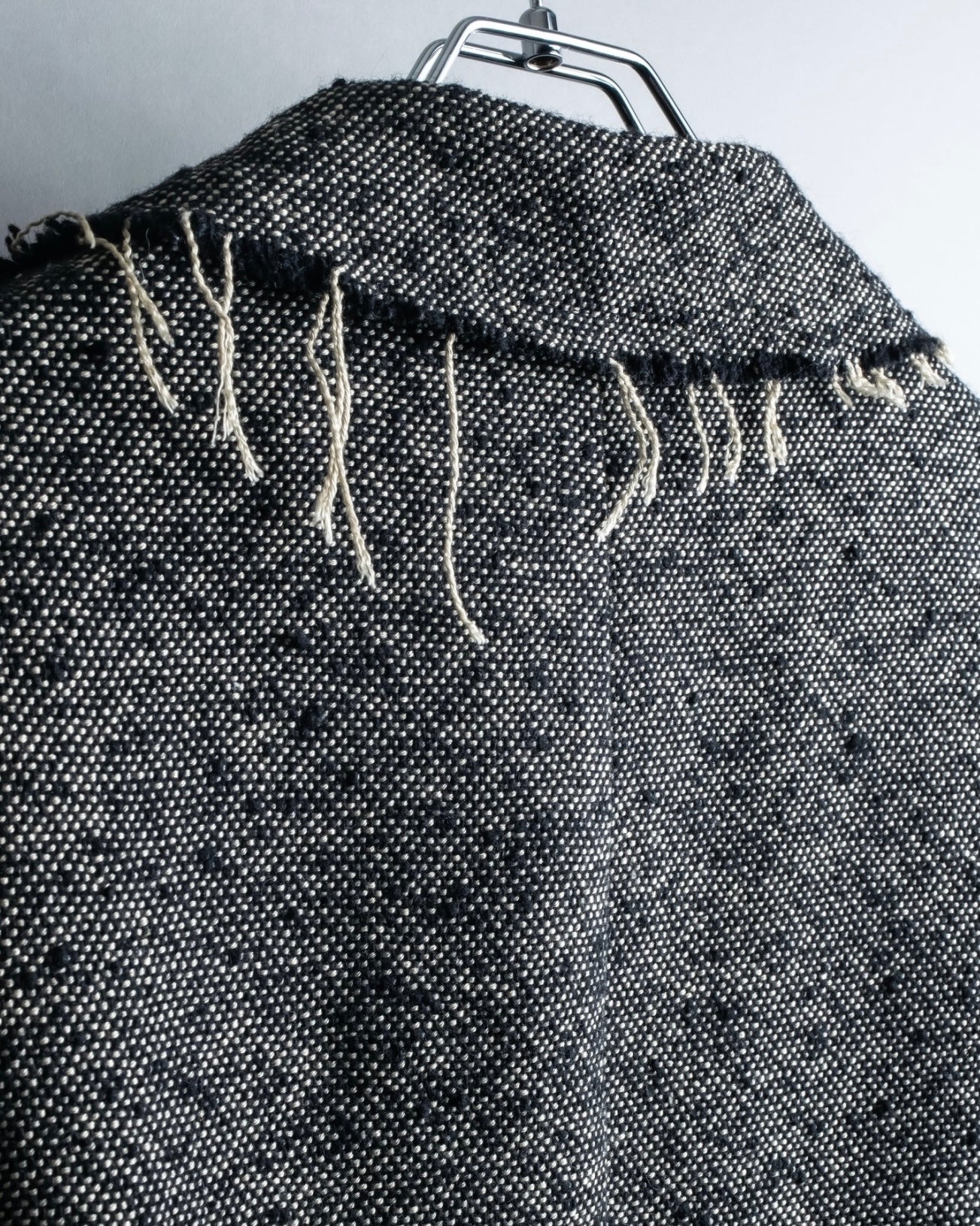 "Yohji Yamamoto +NOIR" Frill smoking jacket