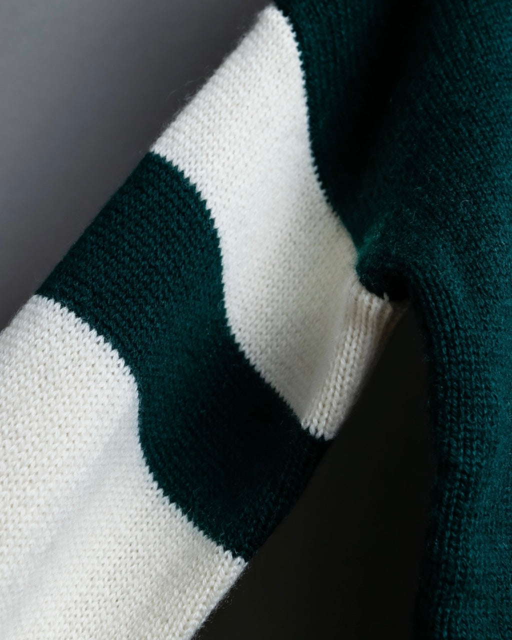 Distressed long sleeve knit