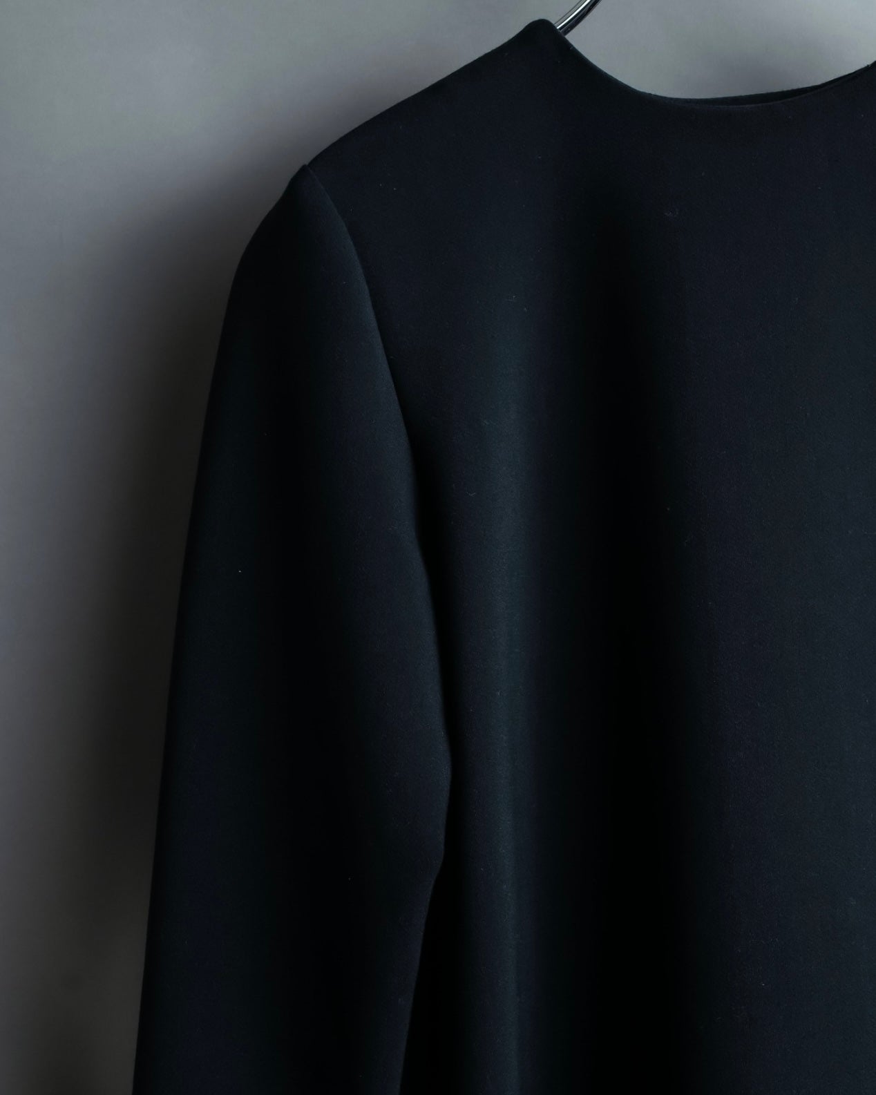 "YOKO CHAN" Deep action pleated mid-length dress