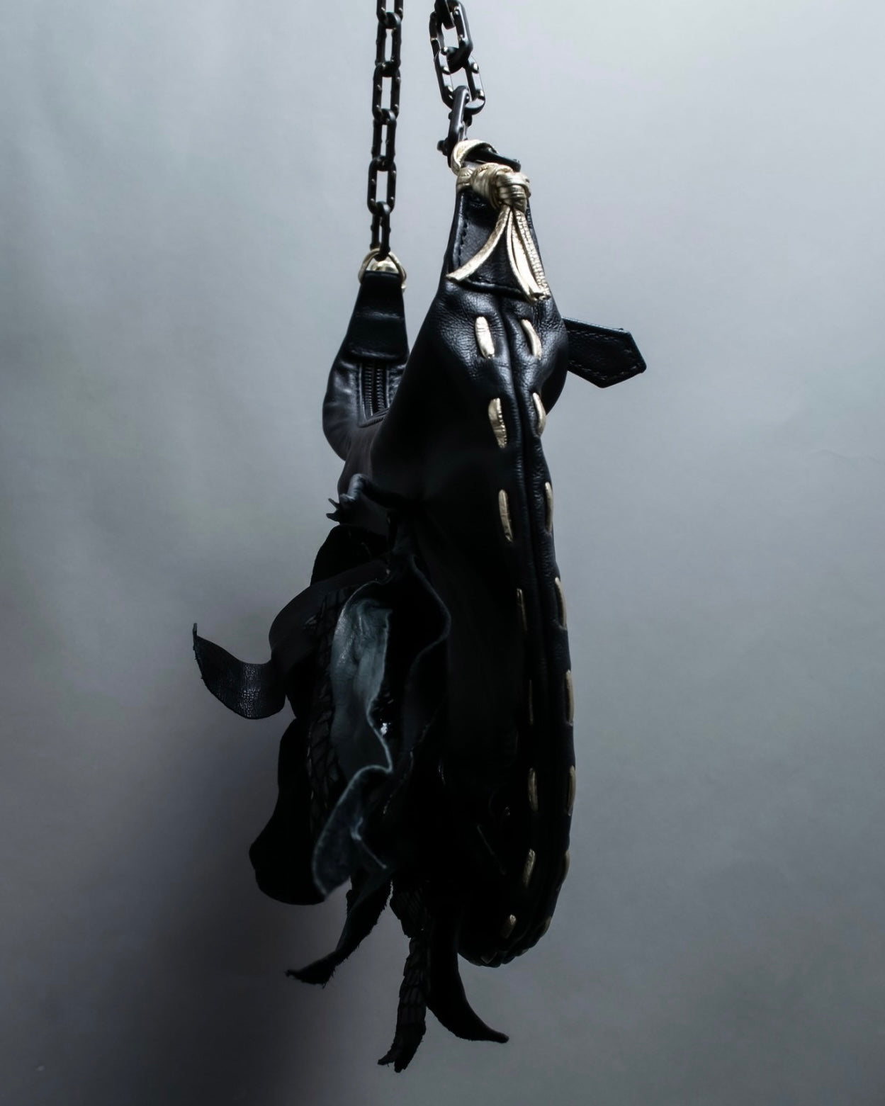 "VALENTINO GARAVANI" Flower accent chain leather bag