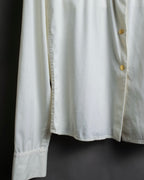 "GUCCI" zip pocket designed gold buttons shirt