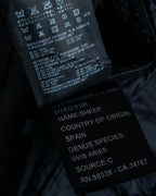 "PRADA" sheep fur wool duffel jacket