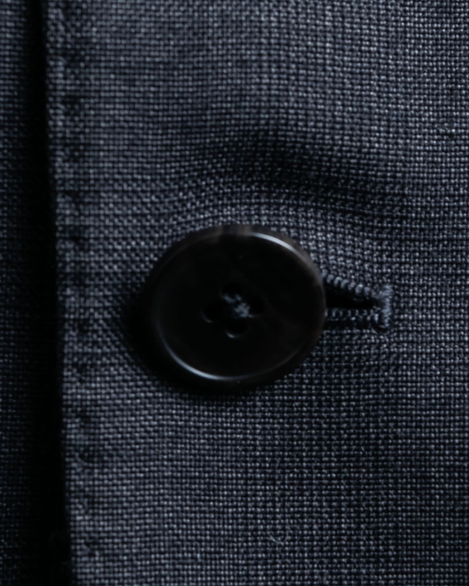 "KANSAI YAMAMOTO" Grey hidden check three-piece set up