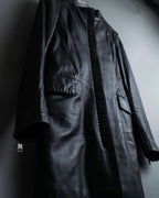 "Emporio Armani" leather stitch special design jacket