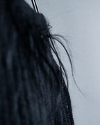 "FENDI" Hair fringe sheer combination summer knit