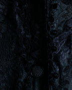 Beautiful sheer long hoodie coat