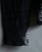 "Galliano" White noise knit
