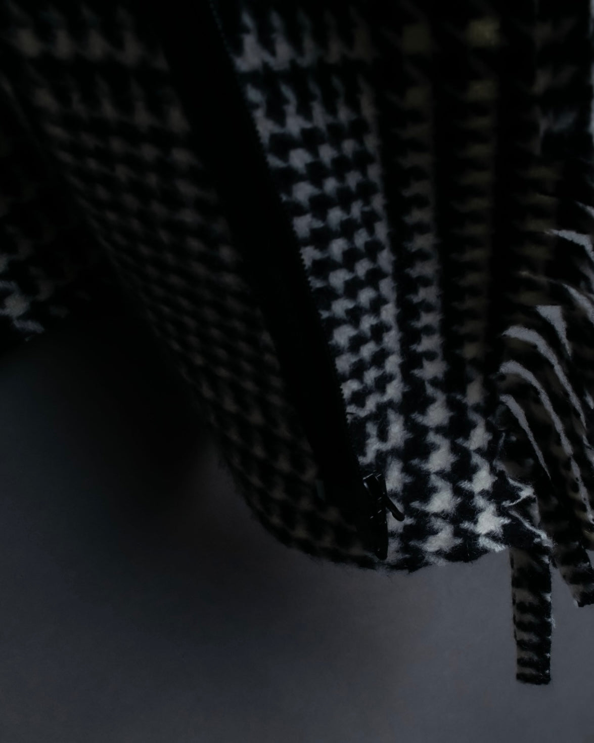 “BALENCIAGA  18AW” Virgin wool  plaid wrapped skirt