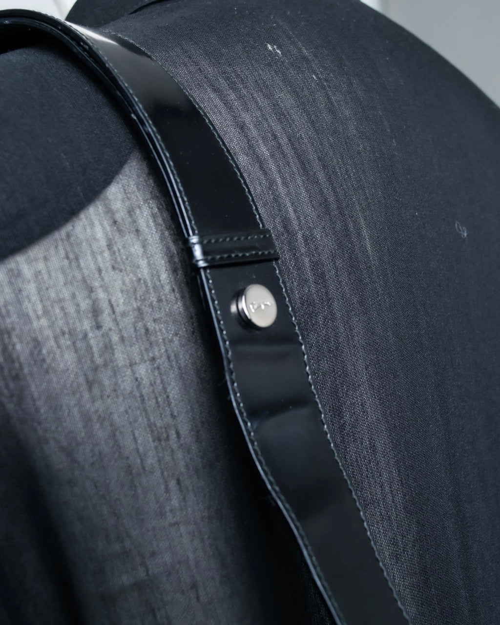 "Salvatore Ferragamo" enamel shoulder bag