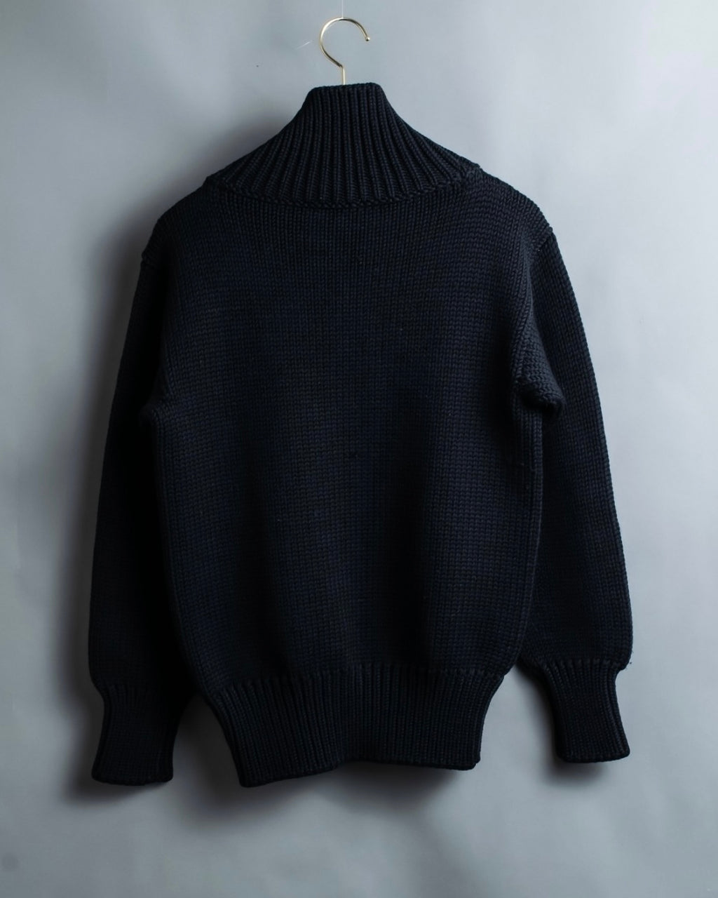 "GUCCI" Oversized high neck design rib knit