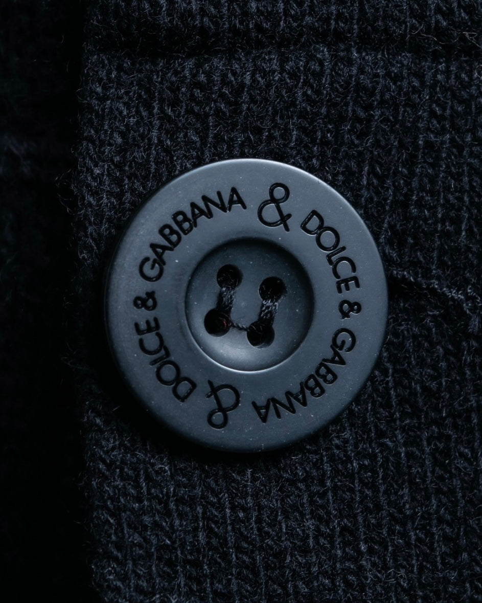 "DOLCE & Gabbana" Scattered button design knit