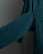 “MM6” docking designed four sleeves long knit