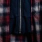“John UNDERCOVER” gown designed check long hoodie
