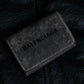 "BALENCIAGA" Glittery grunge style compact wallet