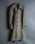 "ALPACUNA" 70's Pure wool beautiful trench coat