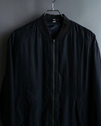 “Vintage” Silk 100% oversized ma-1 jacket