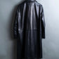 "Issey Miyake" Archive leather coat
