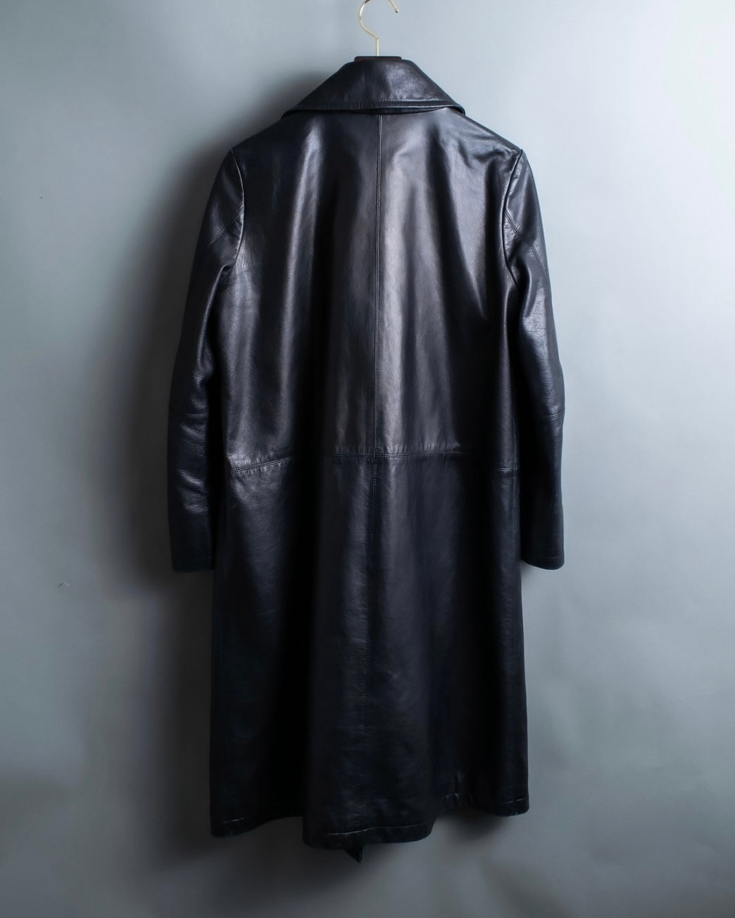 "Issey Miyake" Archive leather coat