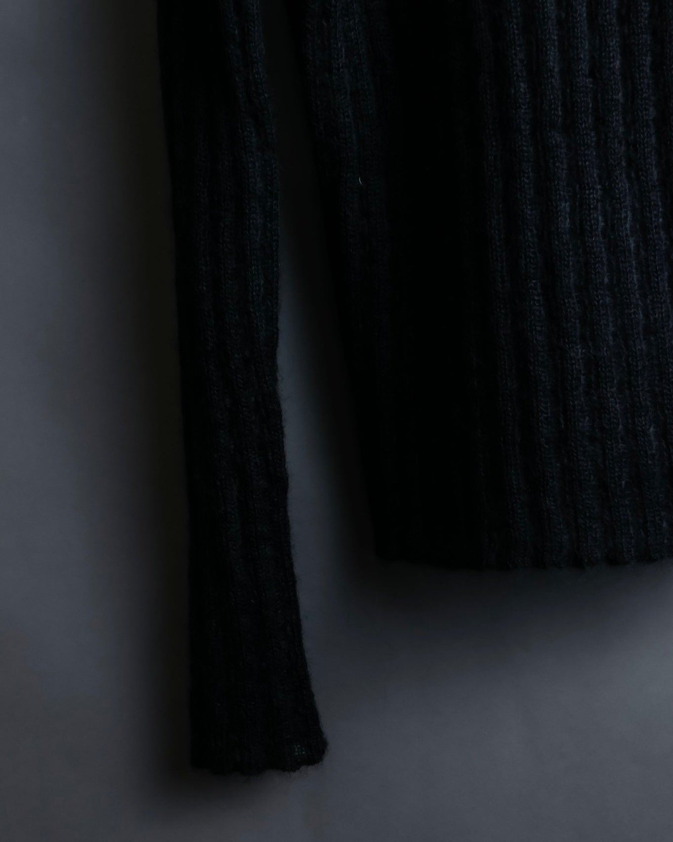 "FENDI" Hair fringe sheer combination summer knit