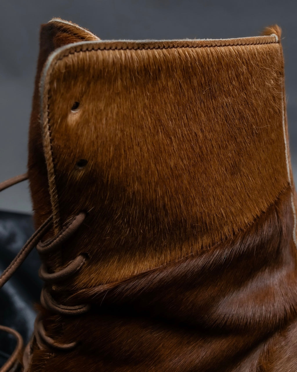 Vintage haraco leather long boots