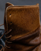 Vintage haraco leather long boots