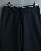 "KENZO" marine design super flare pants