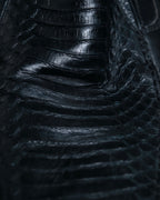 Vintage python leather dress shoes