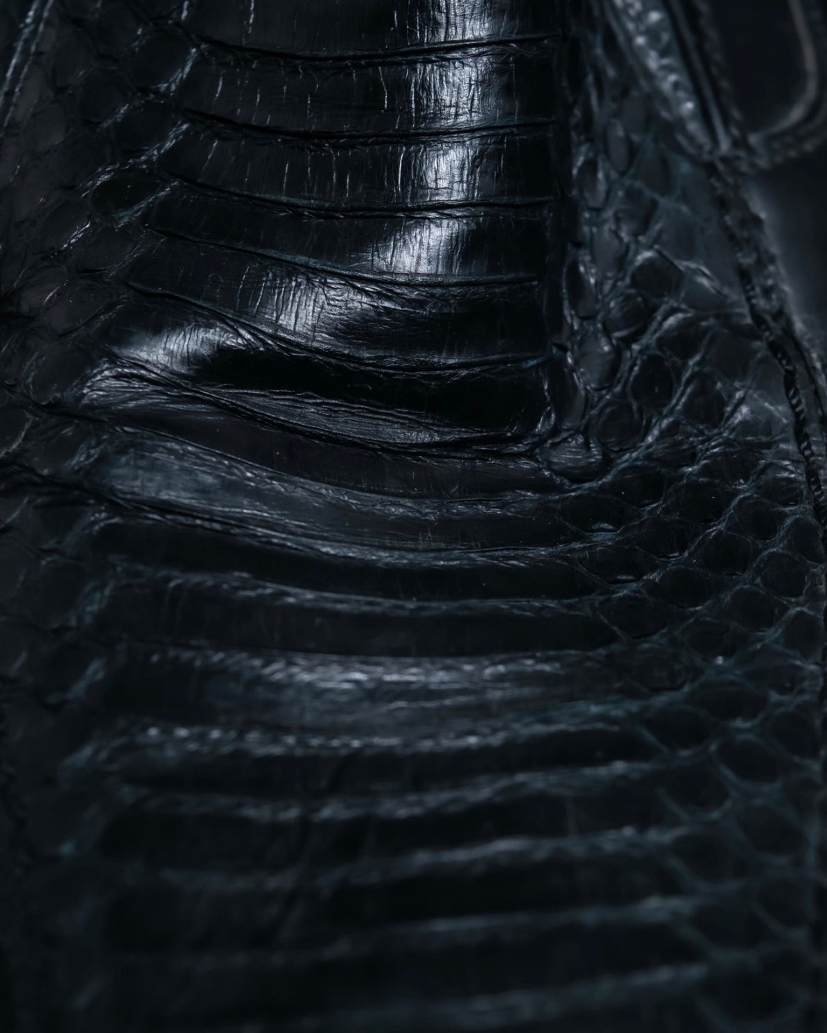 Vintage python leather dress shoes