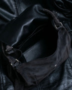 "JIL SANDER" Beautiful suede leather handbag