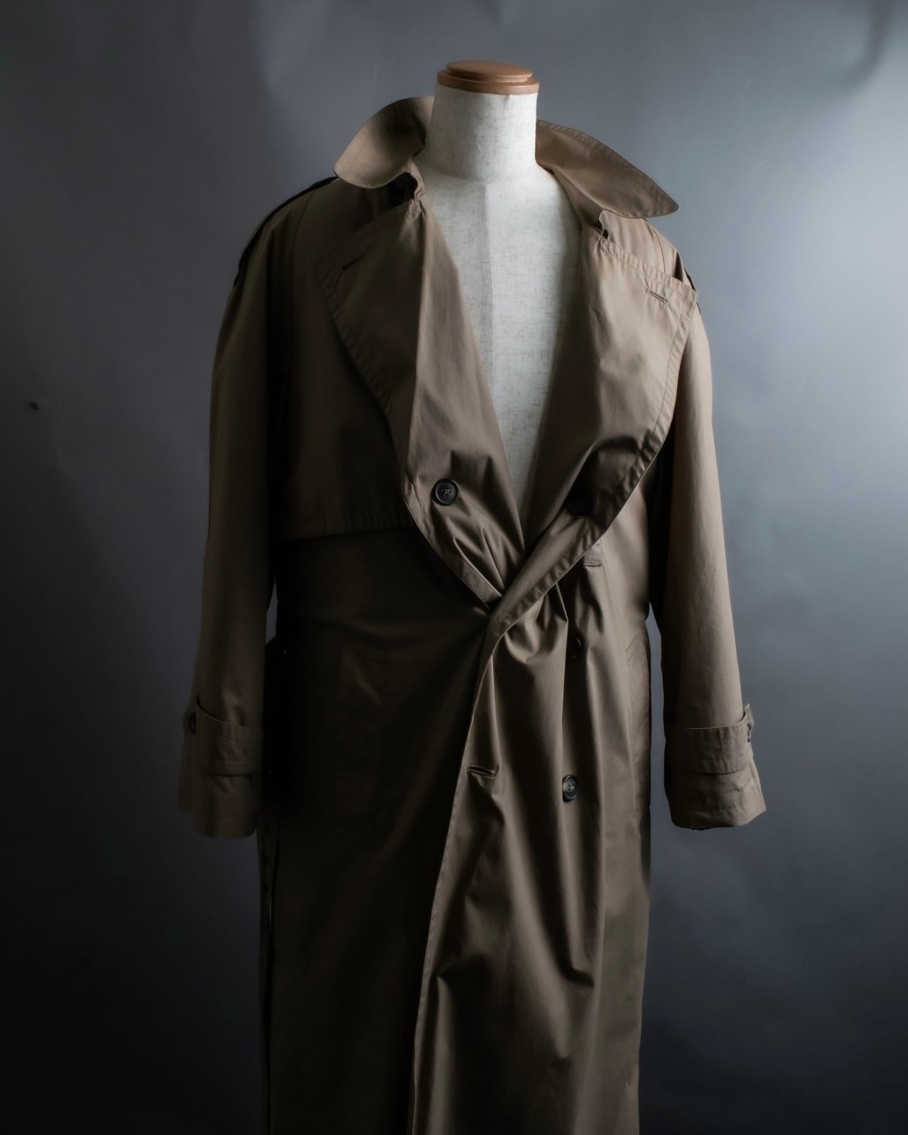 "Pierre Cardin" Super Oversized Spring Trench Coat