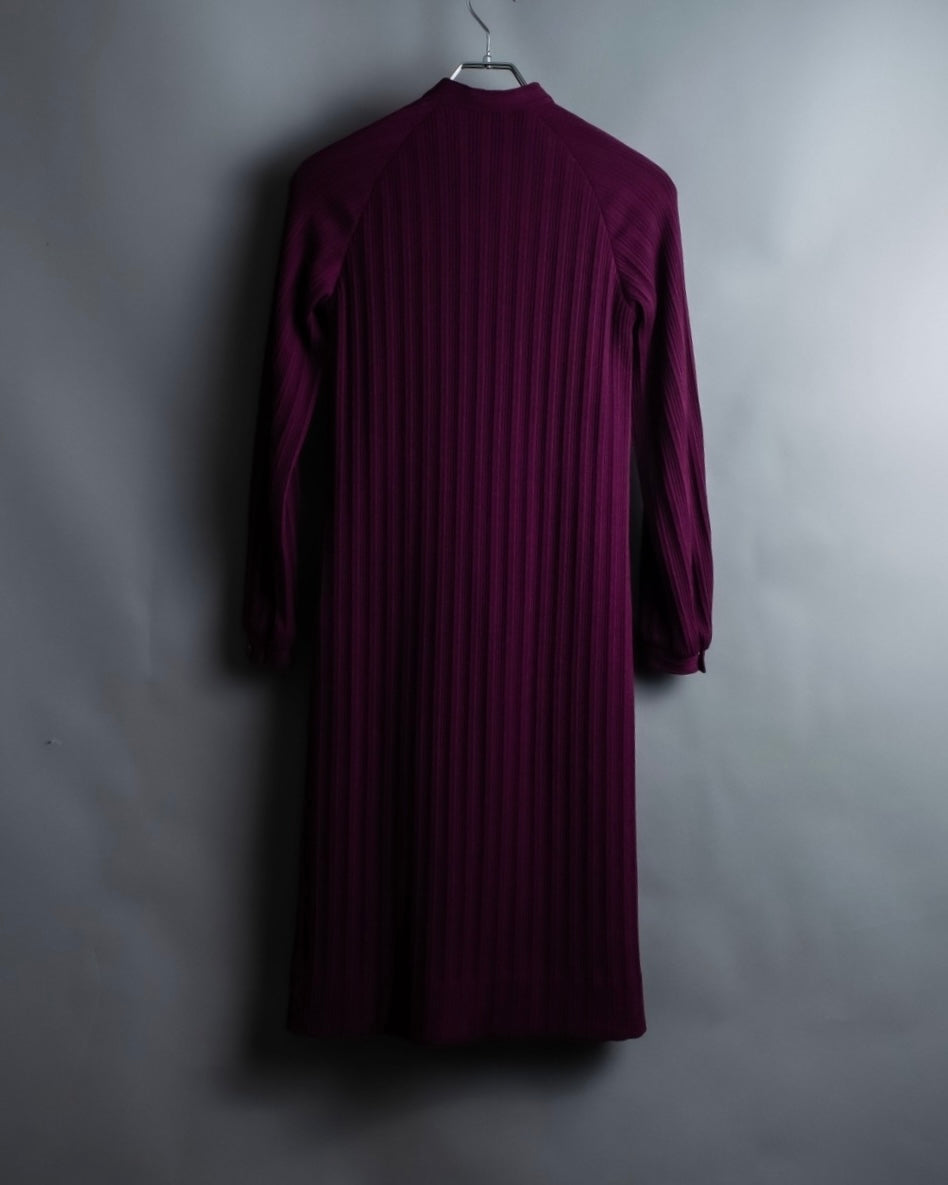 "Givenchy"  Knit pleated dress
