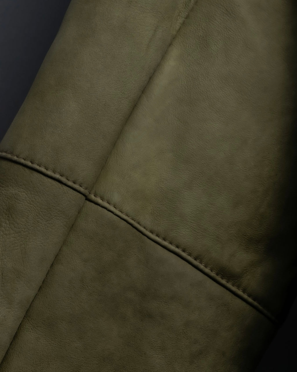 Vintage kargan lamb suede combination jacket