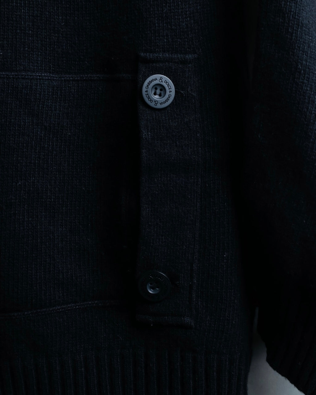 "DOLCE & Gabbana" Scattered button design knit