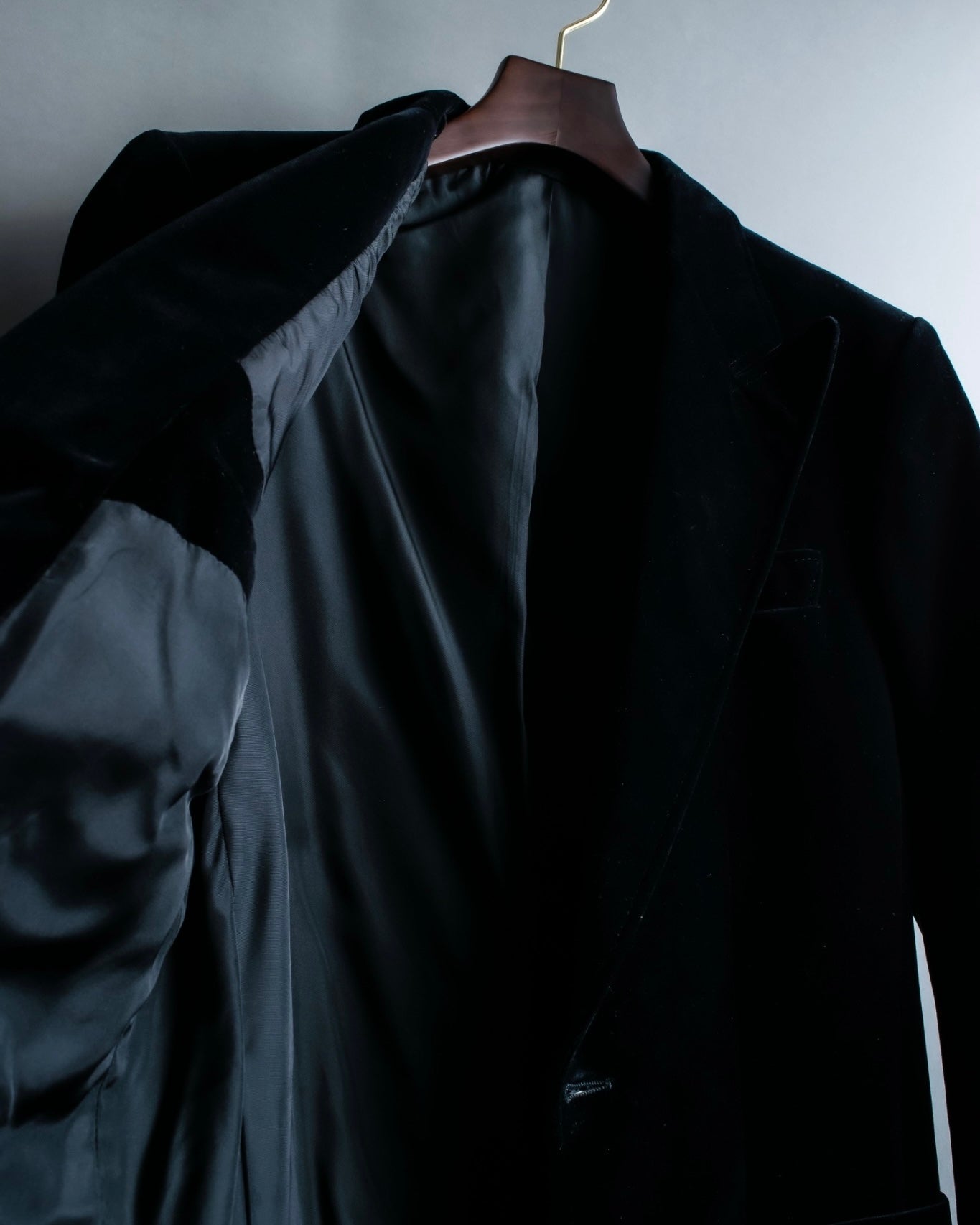 Vintage beautiful velour tailored jacket