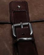 "PRADA" Real leather wrapped bag