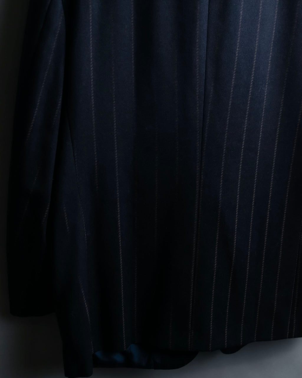 "Christian Dior" stitch design stripe black set up