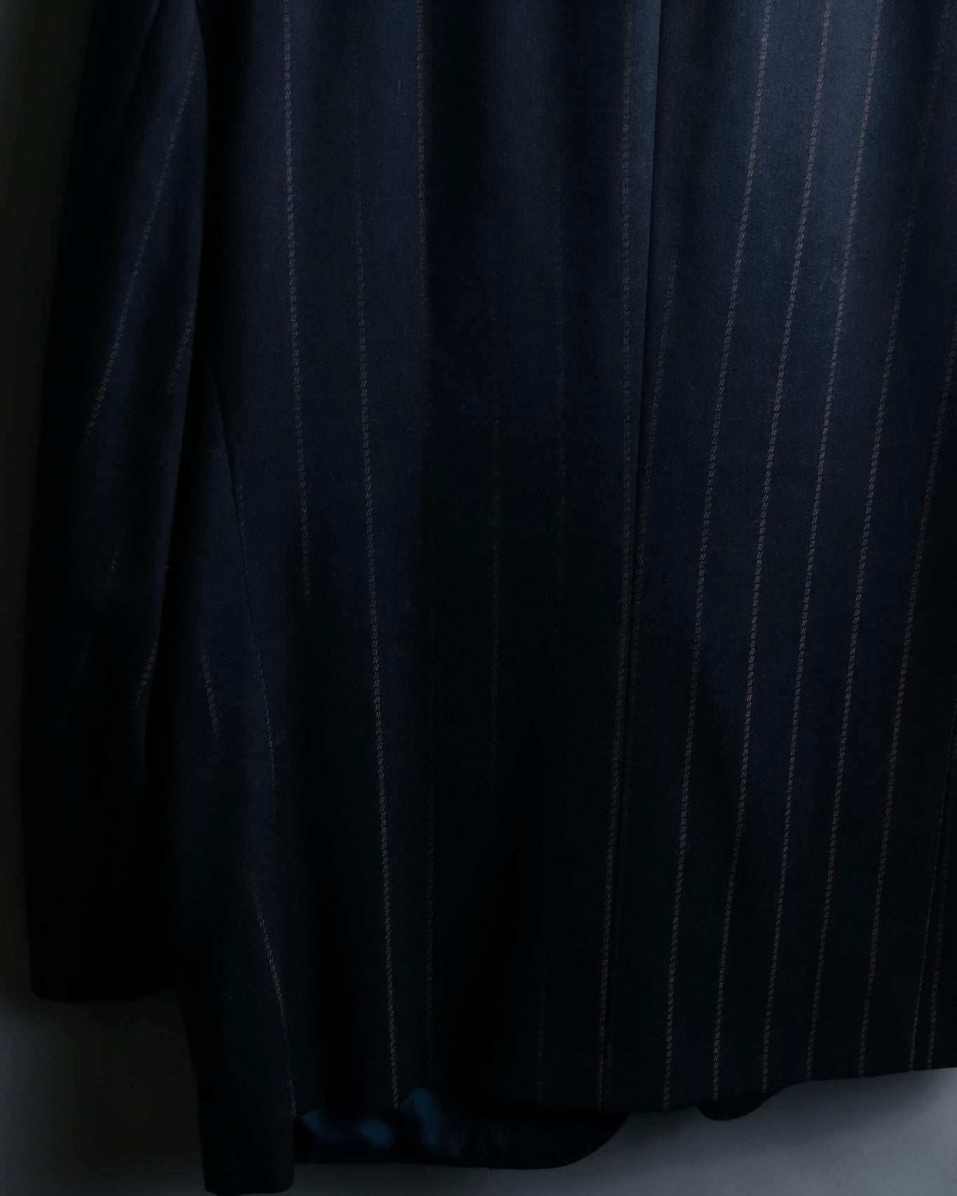 "Christian Dior" stitch design stripe black set up